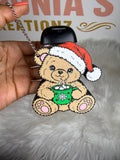 Christmas Bear Sanitizer Holder 3mf