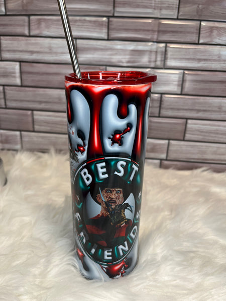 3D Halloween Tumbler