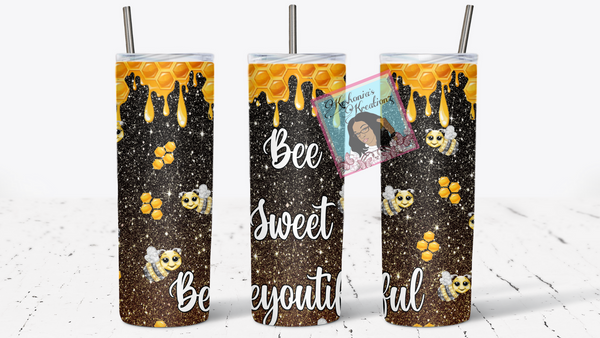 Bee Sweet Beeyoutiful Tumbler